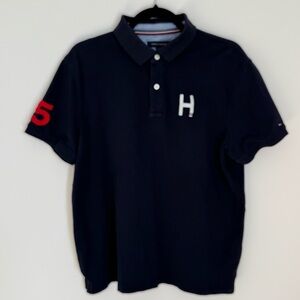Tommy Hilfiger Navy Polo Shirt // Size: Youth L